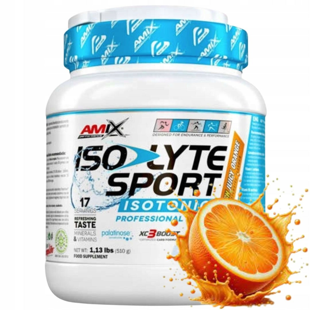 Amix Iso Lyte Sport taste orange 510g isotonic vitamin electrolytes