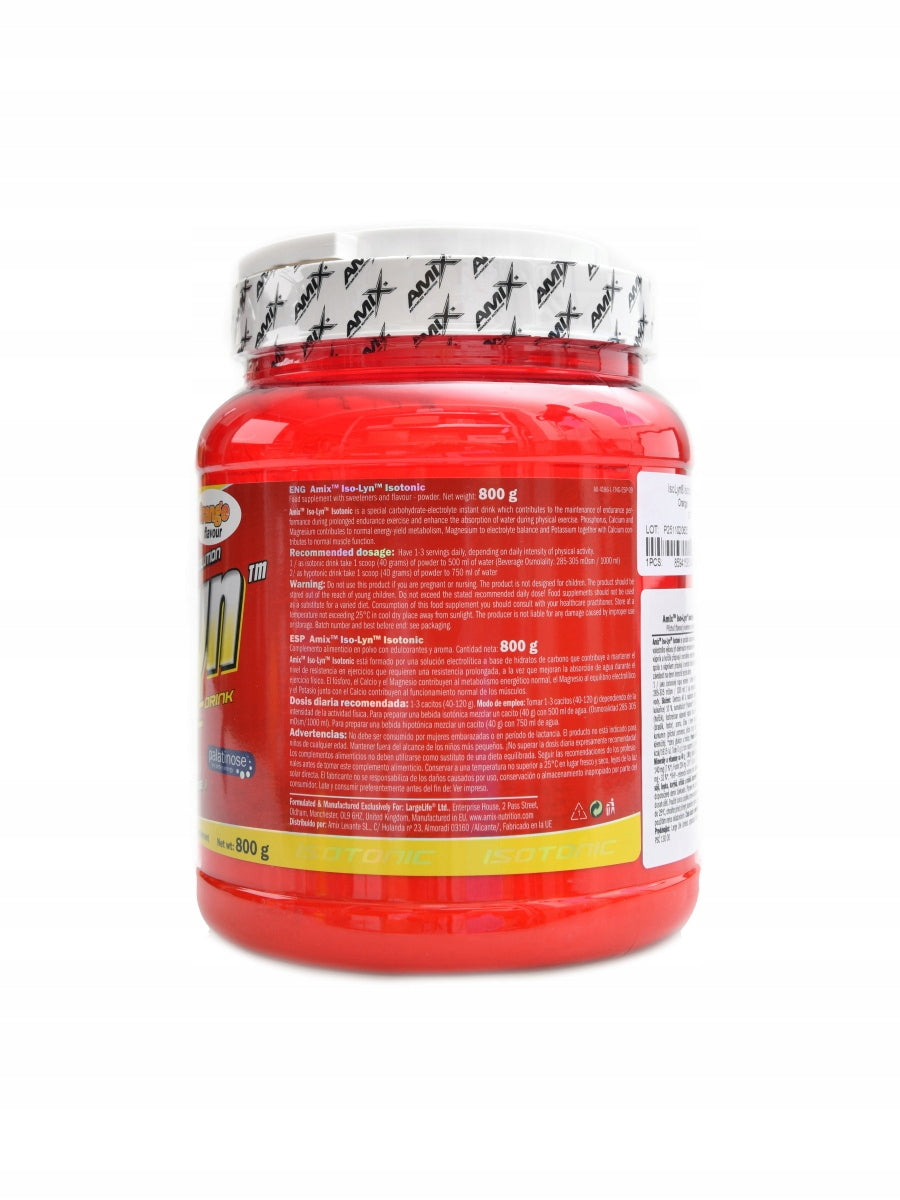 Amix Isolyn Isotonic drink 2 x 800 g pomeranč DUOPACK Expiration date at least six months from the date of purchase