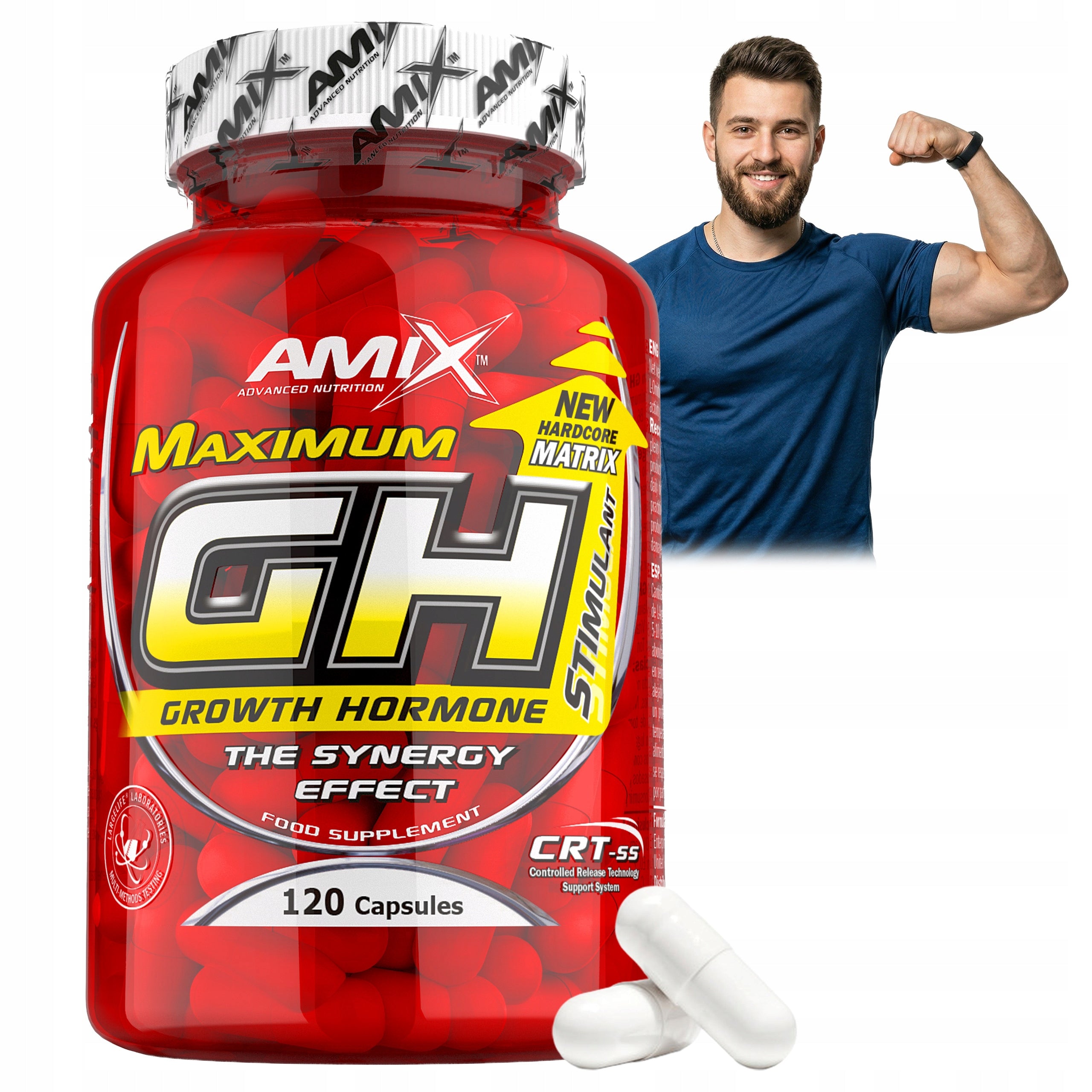Amix Maximum GH IGF-1 tablets GROWTH HORMONE BOOSTER REGULATOR - Strong!