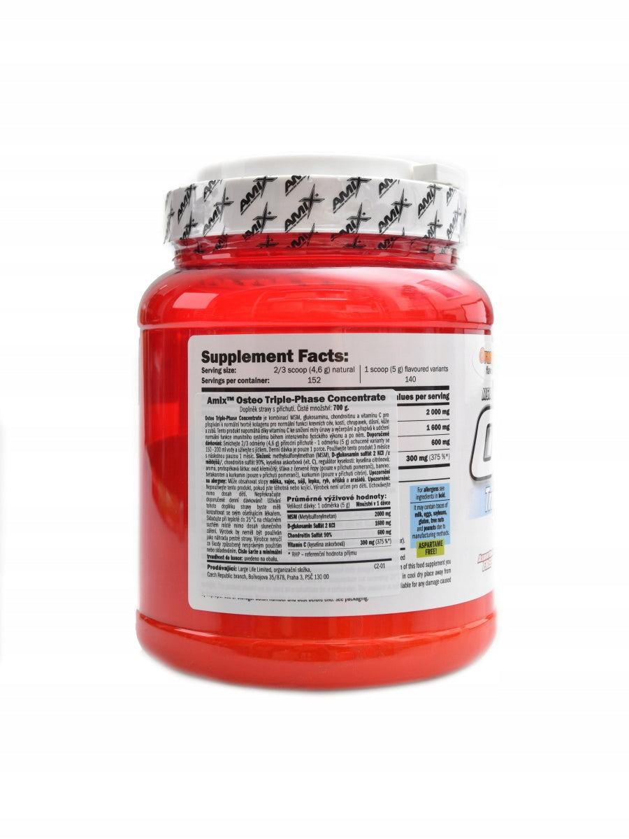 Amix Osteo TriplePhase concentrate 700g pomeranč EAN (GTIN) 8594159530959