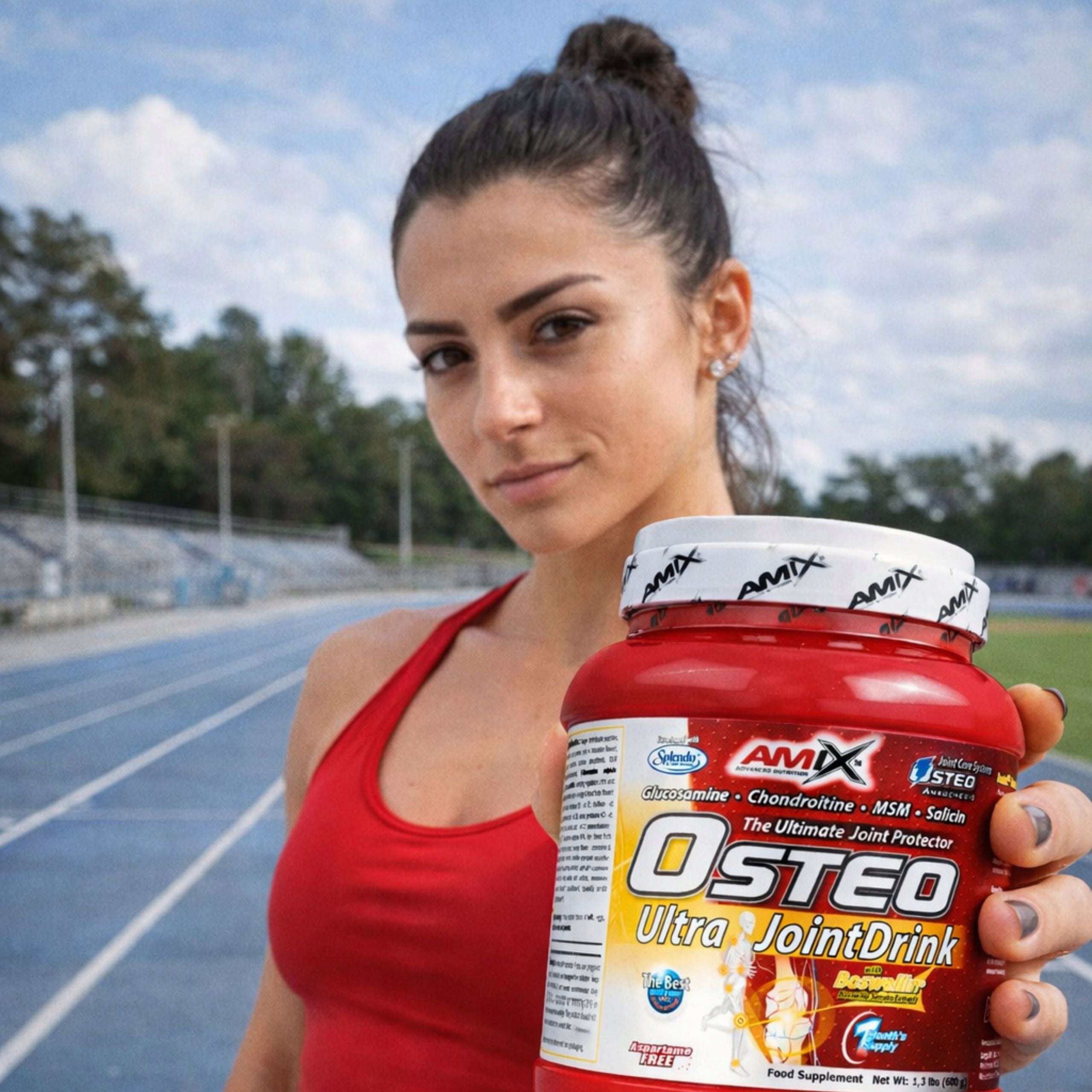 Amix Osteo Ultra Joint Drink Collagen MSM Glucosamine Joint Protection Fruit Medical device no