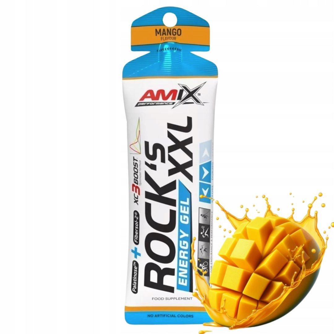 Amix Rocks Energy Gel XXL 65 ml mango flavor energy gel ironmen carbons EAN (GTIN) 8594159531918