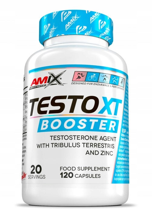 Amix TestoXT Booster 120caps libido testosterone up