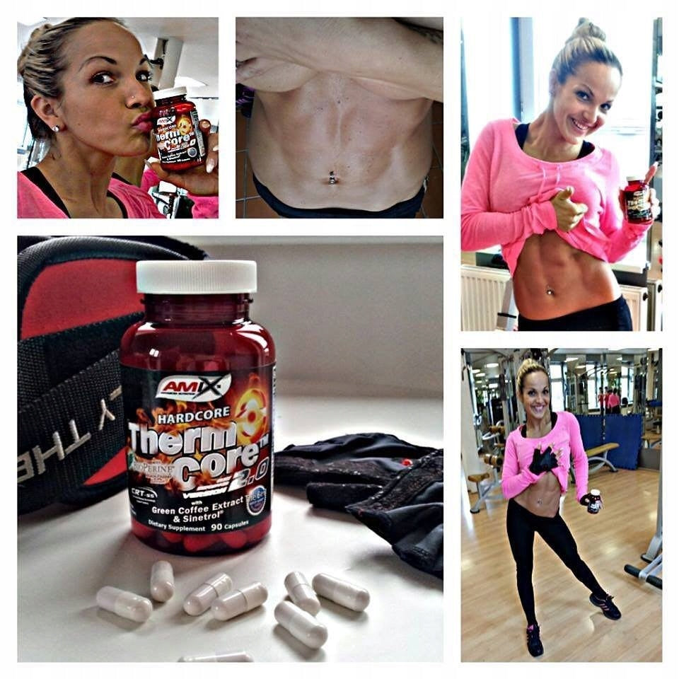 Amix ThermoCore 90caps Powerful Fat Burner for Weight Loss TABLETS Packaging status original