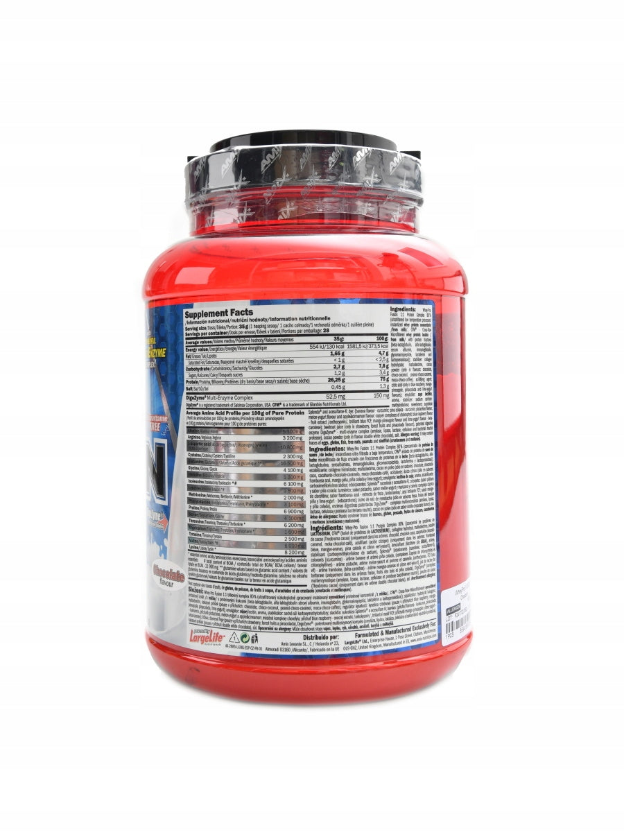 Amix WheyPro Fusion protein 1000 g vanilka Expiration date at least six months from the date of purchase