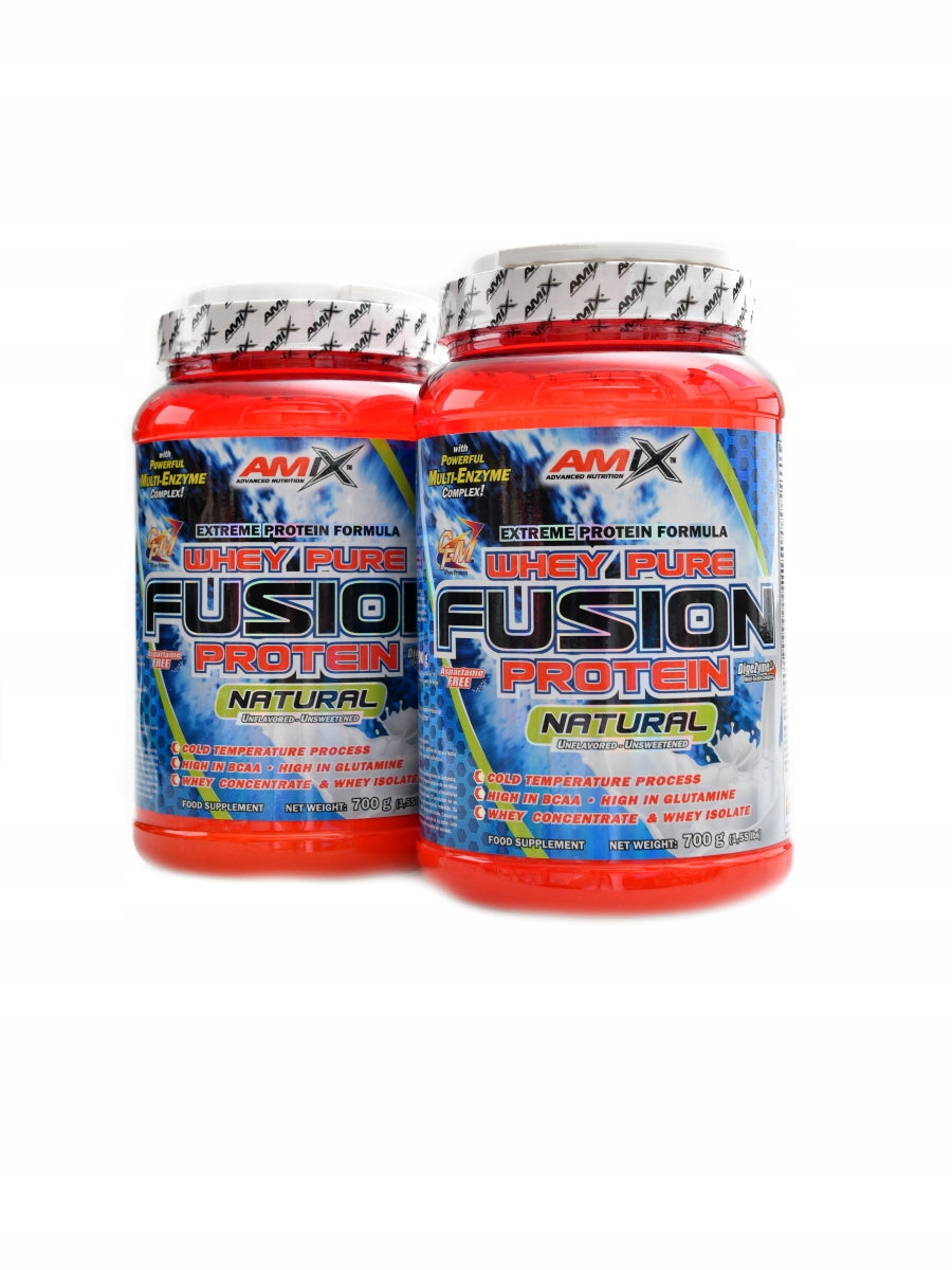 Amix WheyPro Fusion protein 2 x 700g natural DUOPACK