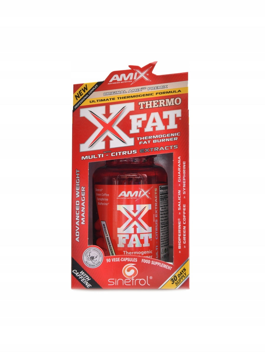 Amix X-Fat Thermogenic Fat Burner 2 x 90cps DUOPACK Expiration date at least six months from the date of purchase