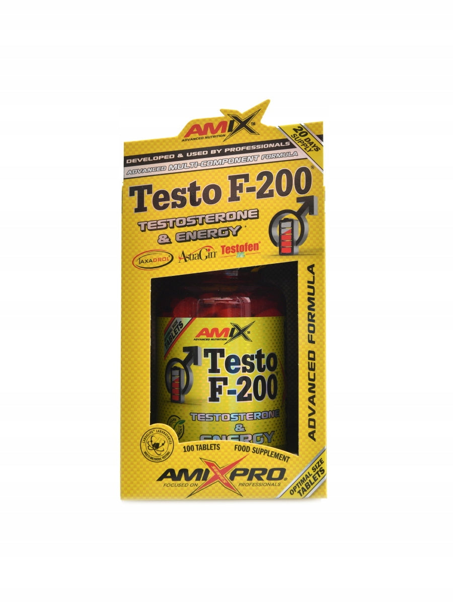 AmixPro Testo F-200 testofuel 100 tablet Packaging status original