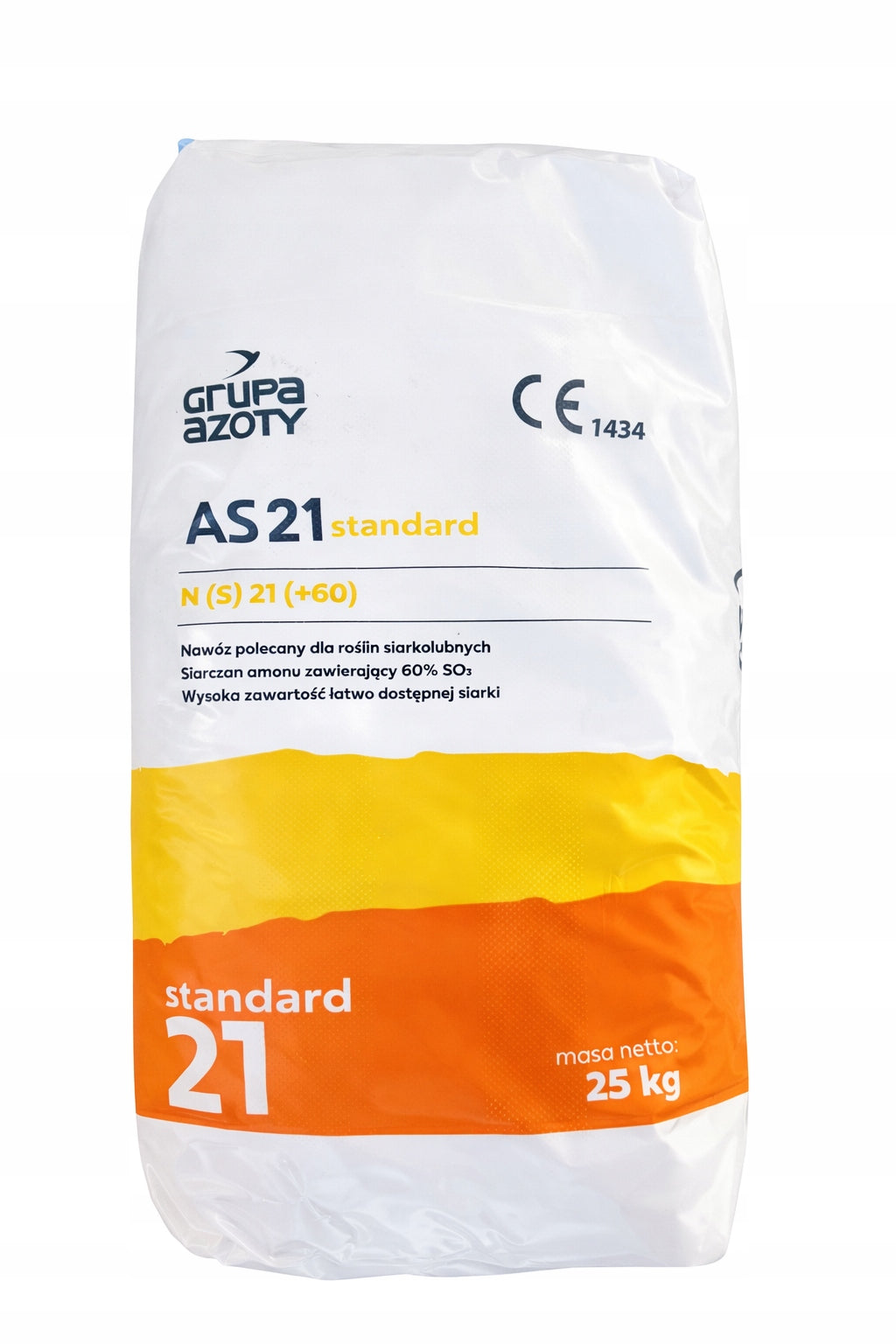 Ammonium sulphate original packaging AS 21 Grupa Azoty 25kg 60% sulphur