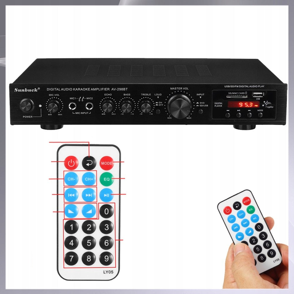 Ampli DNA receiver 5.0 black2000W Manufacturer code sjdeufef6