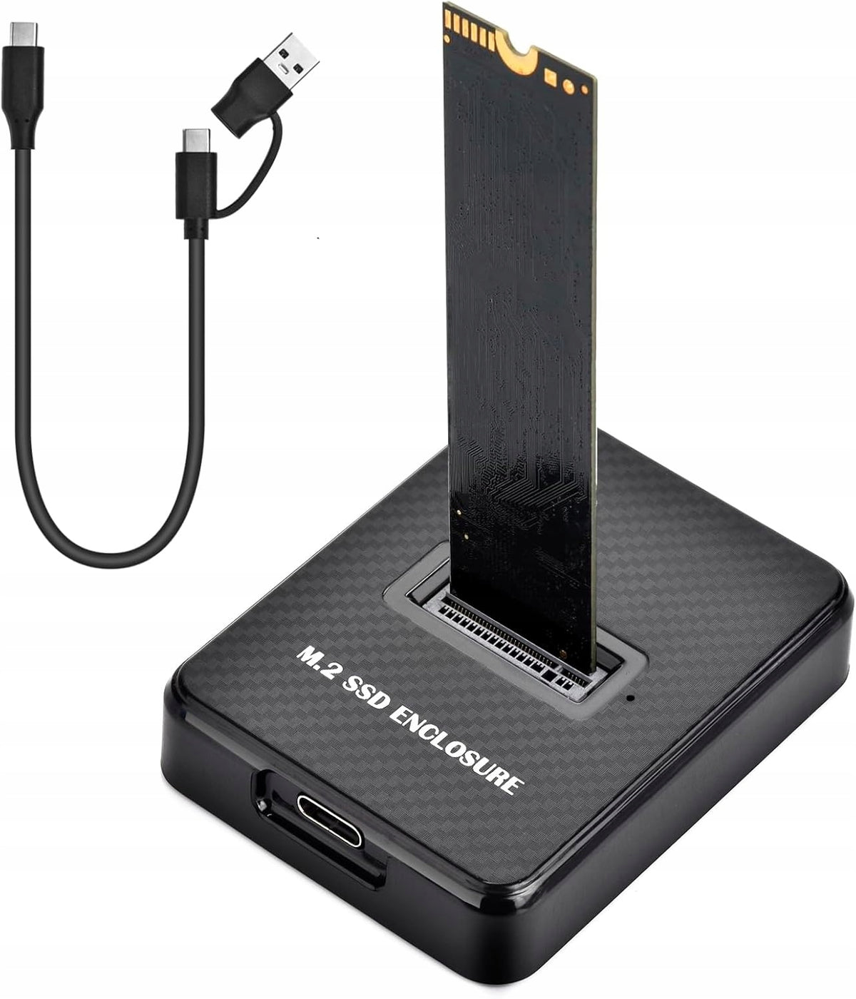 Amtake M.2 NVMe and SATA Hard Drive Docking Station, USB Adapter