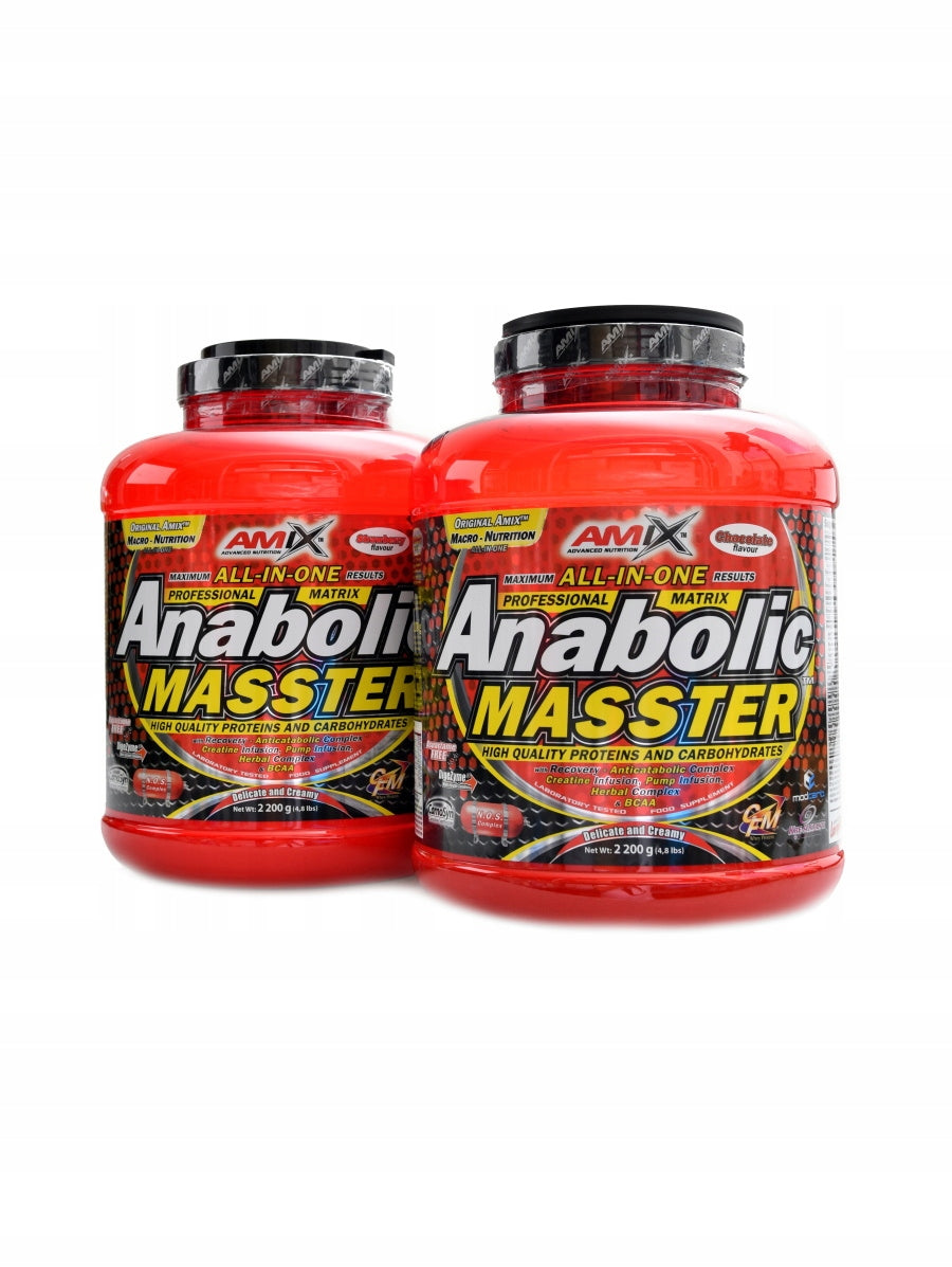Anabolic Masster 2 x 2200 g čokoláda DUOPACK