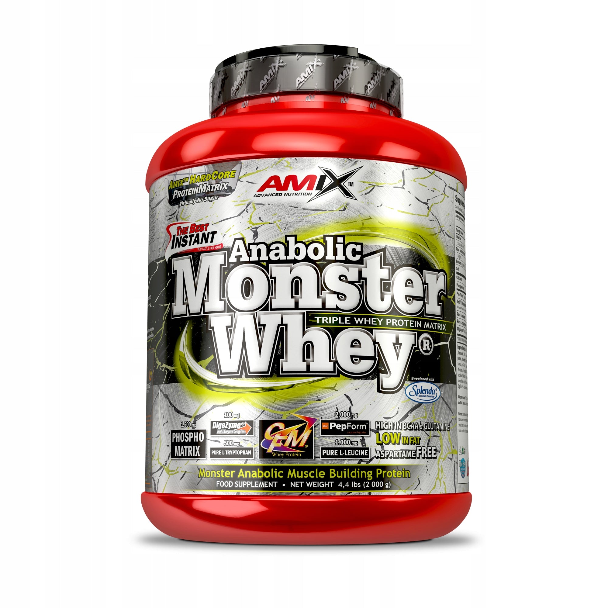 Anabolic Monster Whey 2000g strawberry banana