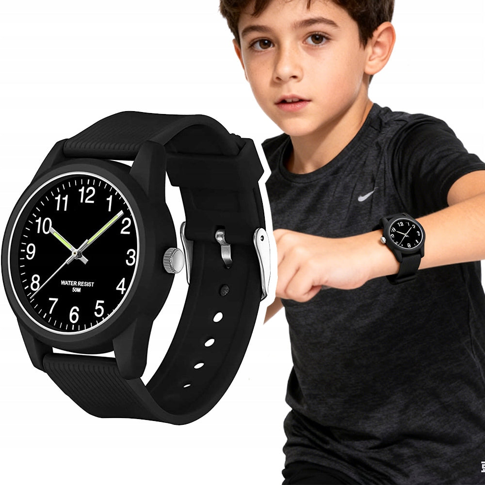 Analog Watch for Children in 4+ Years Waterproof