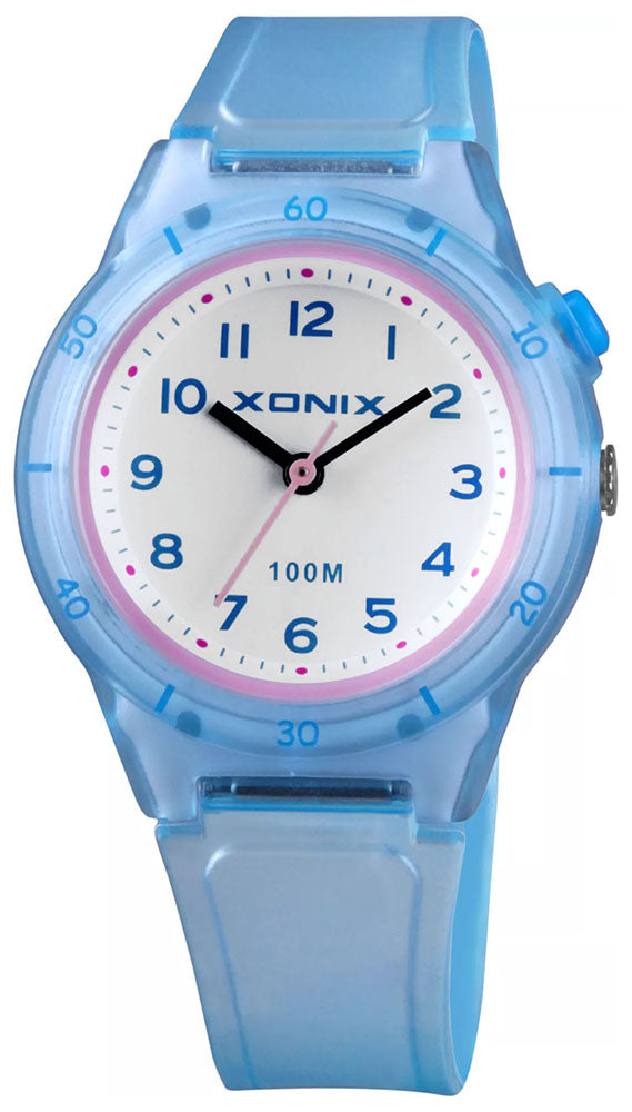 Analog Waterproof Watch with Backlight XONIX Children's Clear Brand Xonix