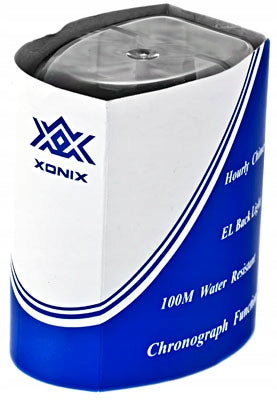 Analog Waterproof Watch with Backlight XONIX Children's Clear Strap material other