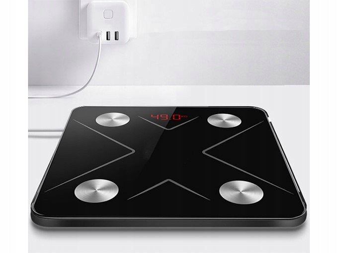 Analytical Bathroom Scale Bluetooth Glass LCD Maximum load 180 kg
