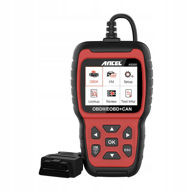 Ancel AS500 AC105 Car Scanner Diagnostic Tester OBD2 LCD Polish