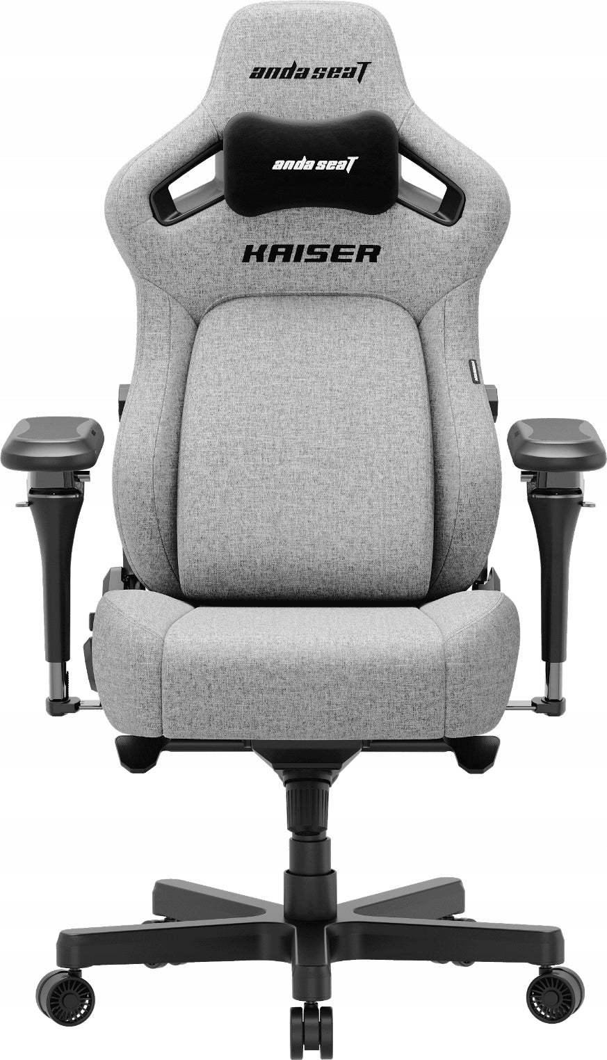 Anda Seat Kaiser 4 V2 Size XL Gray Fabric Gaming Chair