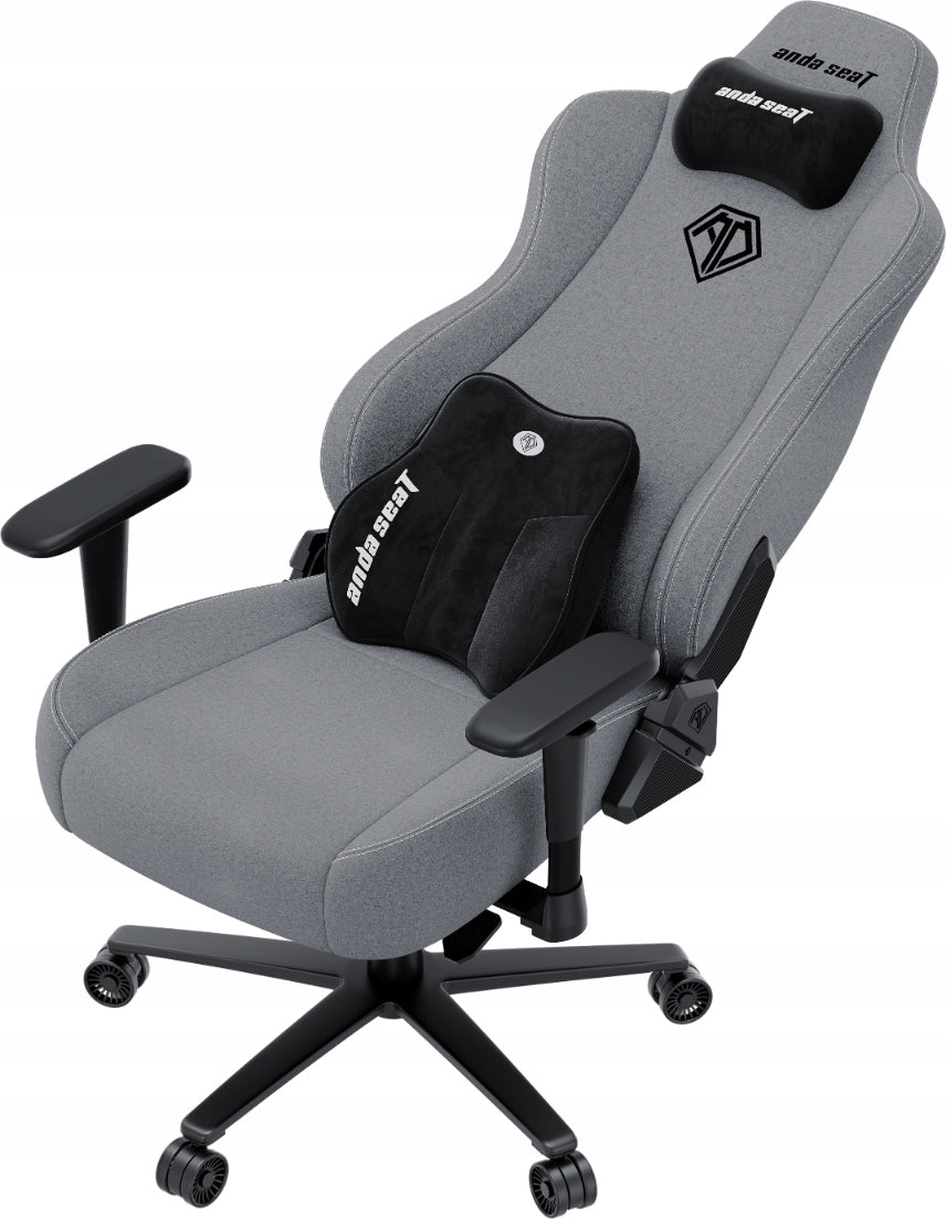 Anda Seat Novis Plus XL Grey Swivel Gaming Chair Furniture width 72 cm