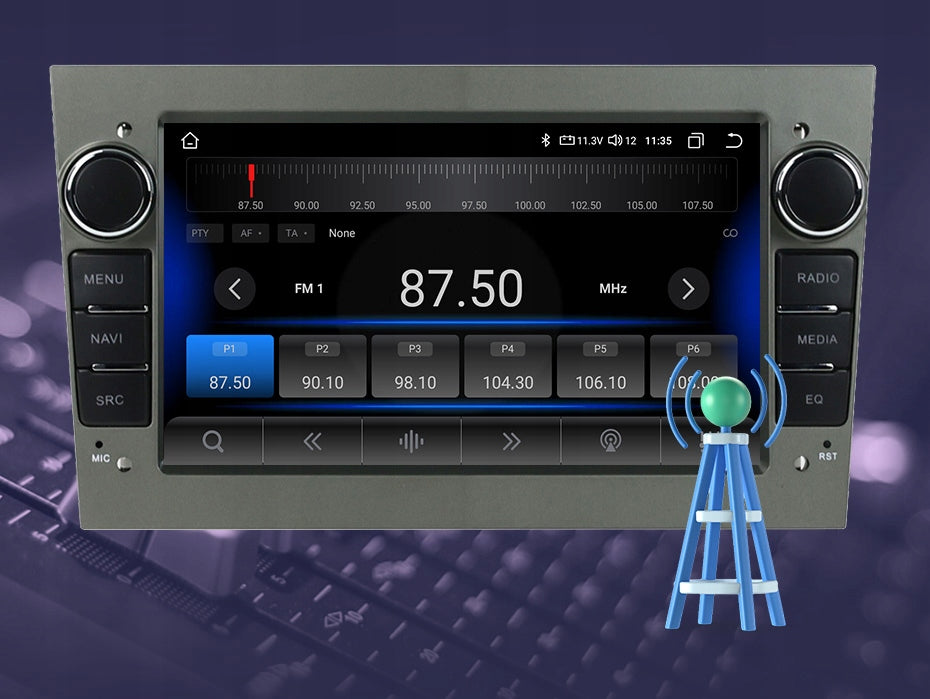 Android 13 Car Radio For Opel Astra H G J Zafira B Corsa C D Antara Vectra Brand Eunavi