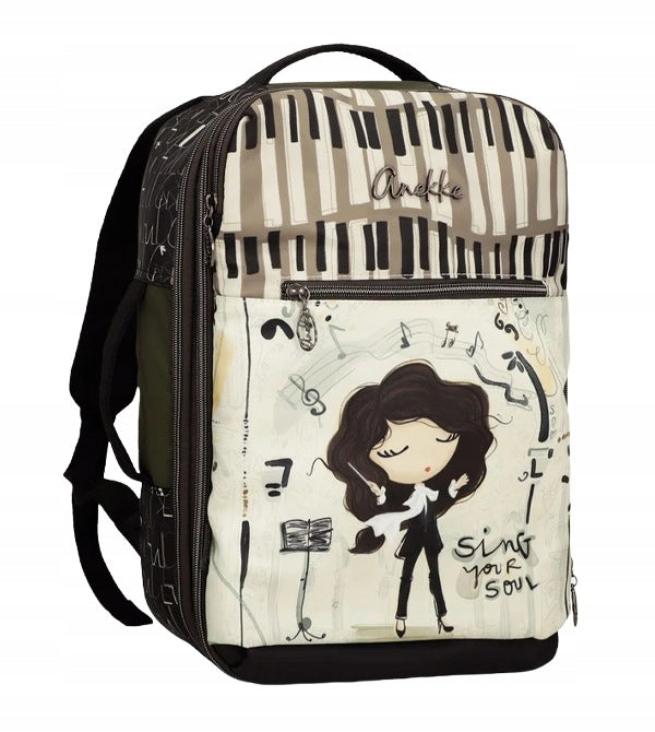 Anekke Orchestra Lightweight Laptop Travel Backpack