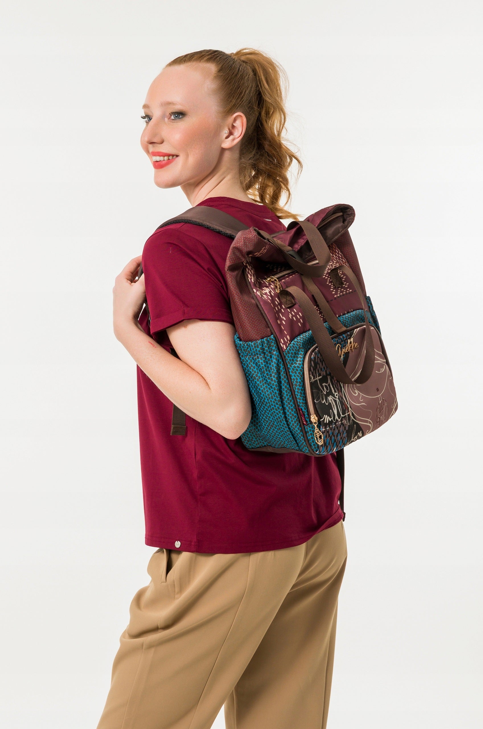 Anekke Tulip - lightweight travel backpack A4 Packaging status original