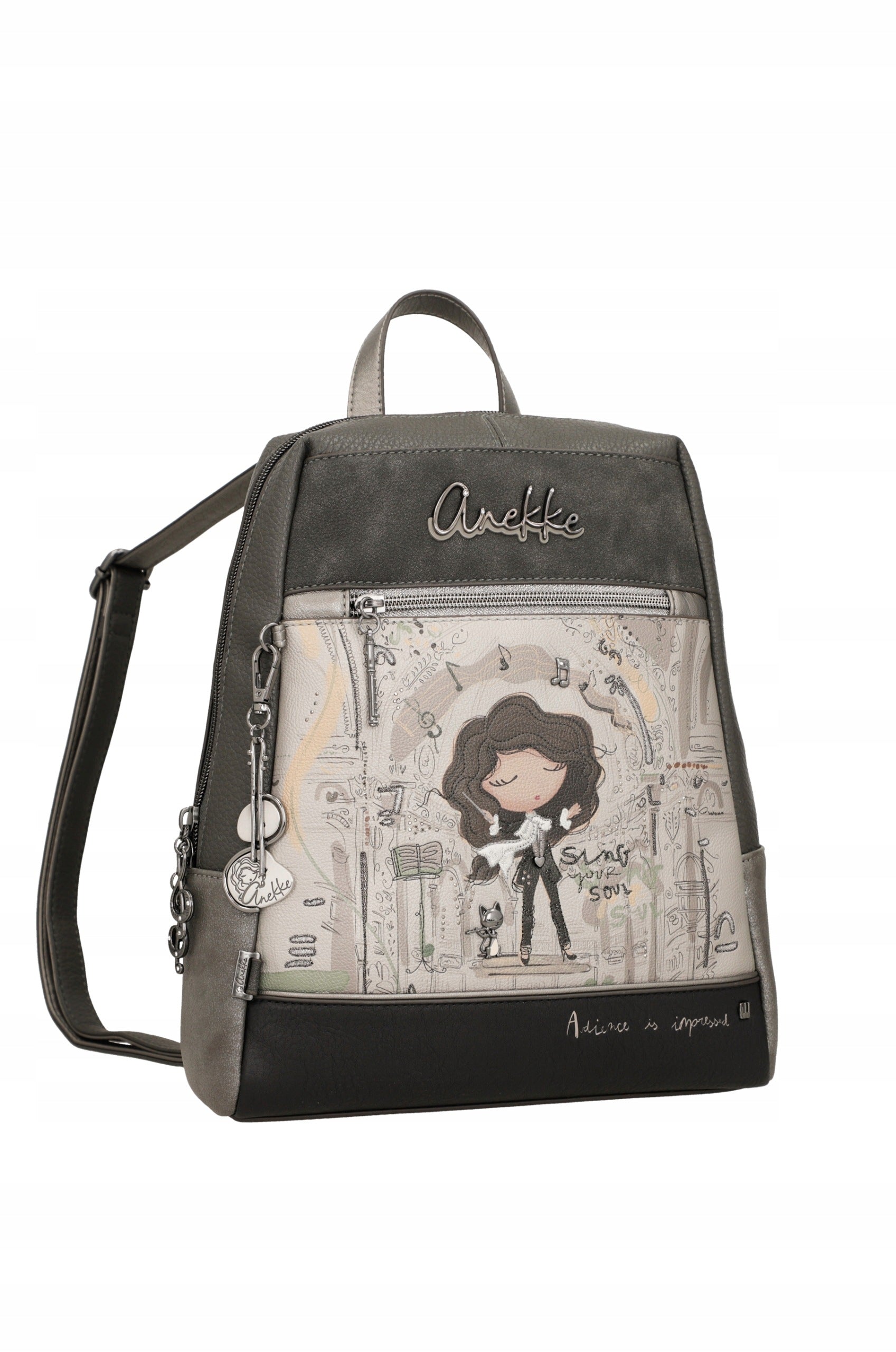 Anekke city backpack for back stylish women's backpack Orchestra