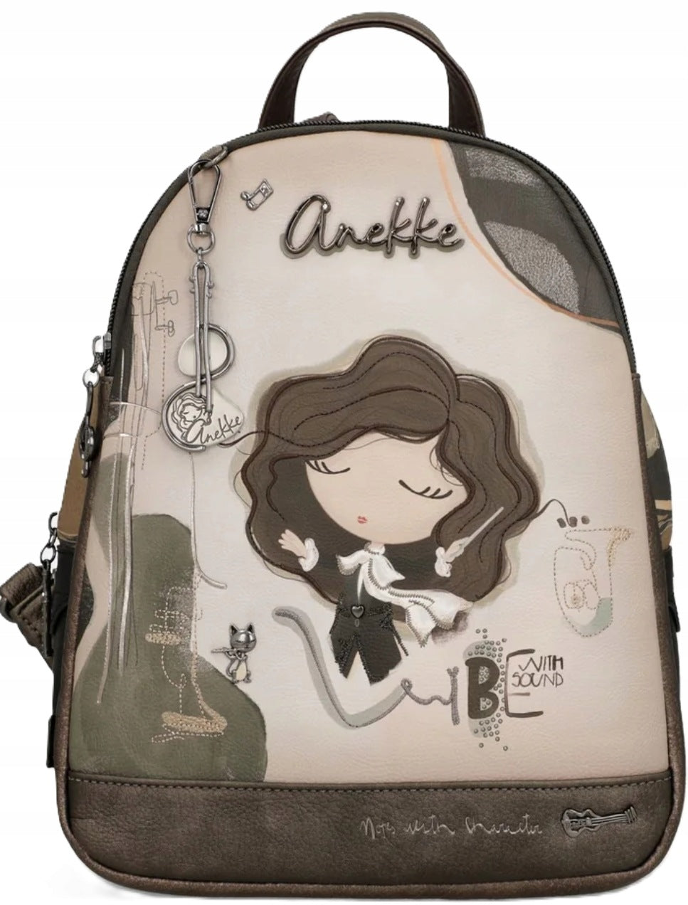 Anekke city backpack medium three-chamber Tulip Orchestra A196