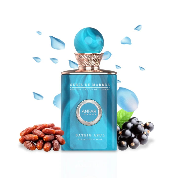 Anfar Bateig Azul 100ml Perfume Arabic Persistent Fragrance Brand KAREL
