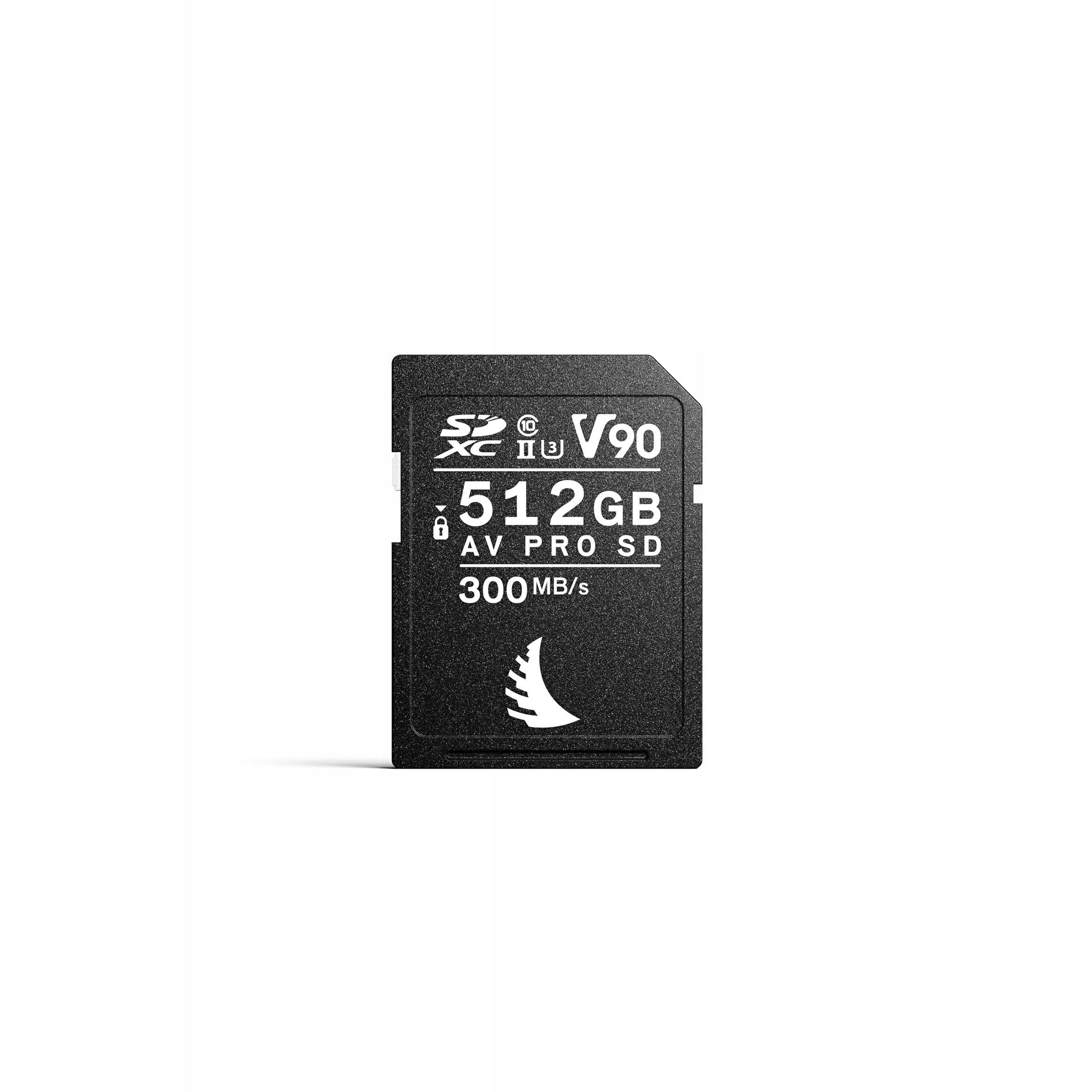 Angelbird AV PRO SD 512GB V90 Packaging status original