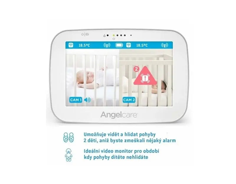 Angelcare AC327 breathing motion monitor and baby monitor video Manufacturer code ac327