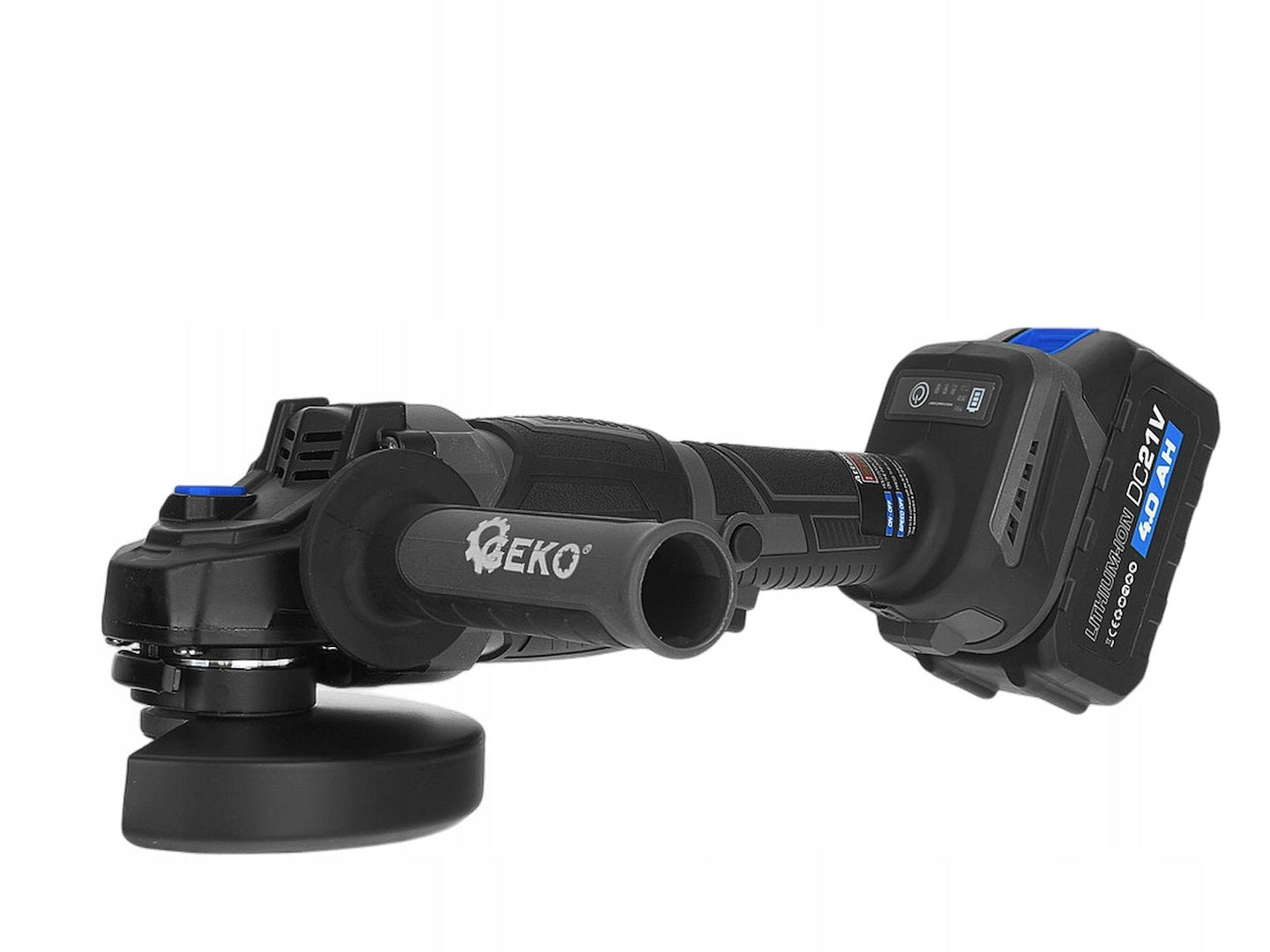 Angle Grinder 125mm POWERFUL 950W Cordless Brushless 2x4.0Ah 21V Packaging status original