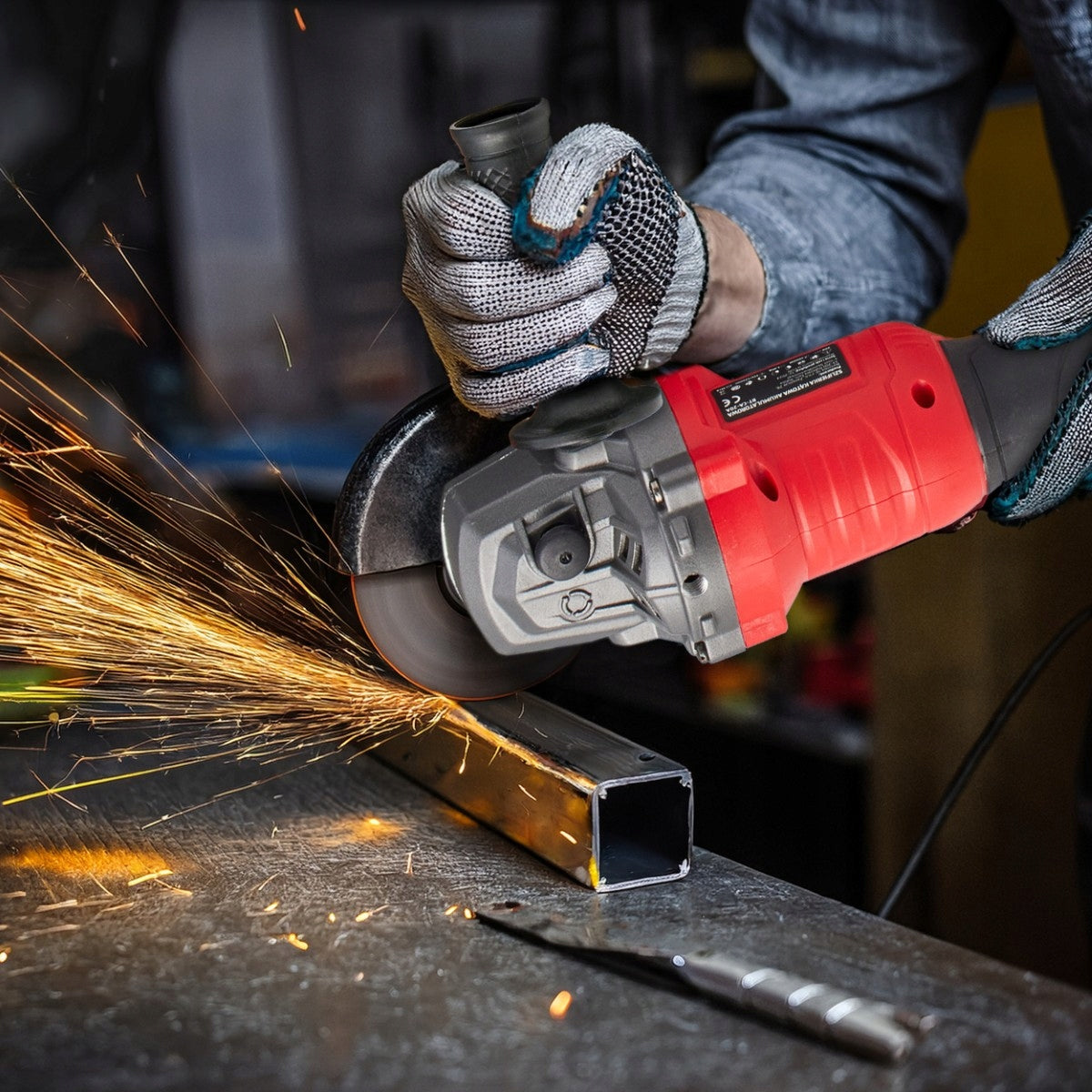 Angle Grinder Cordless Brushless 2x 4,0Ah Rubber Angle Diax Brand Bartimex