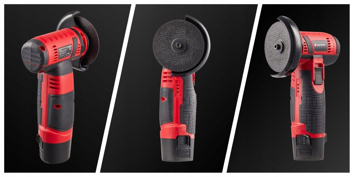 Angle Grinder Cordless MINI 2x 2,0Ah Set Rubber Angle Diax Packaging status original