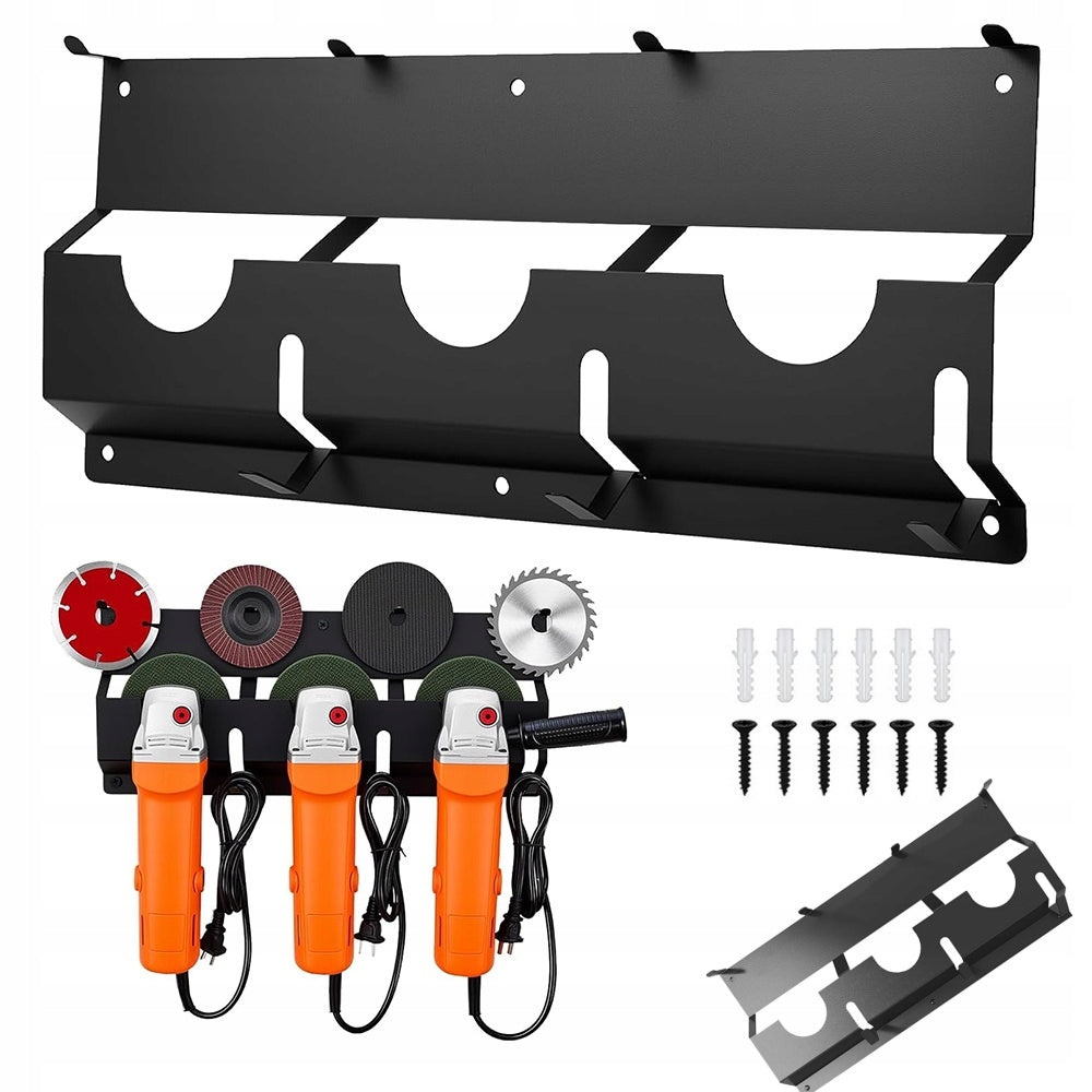 Angle Grinder Holder, Wall Mount, Steel, Grinder Stand