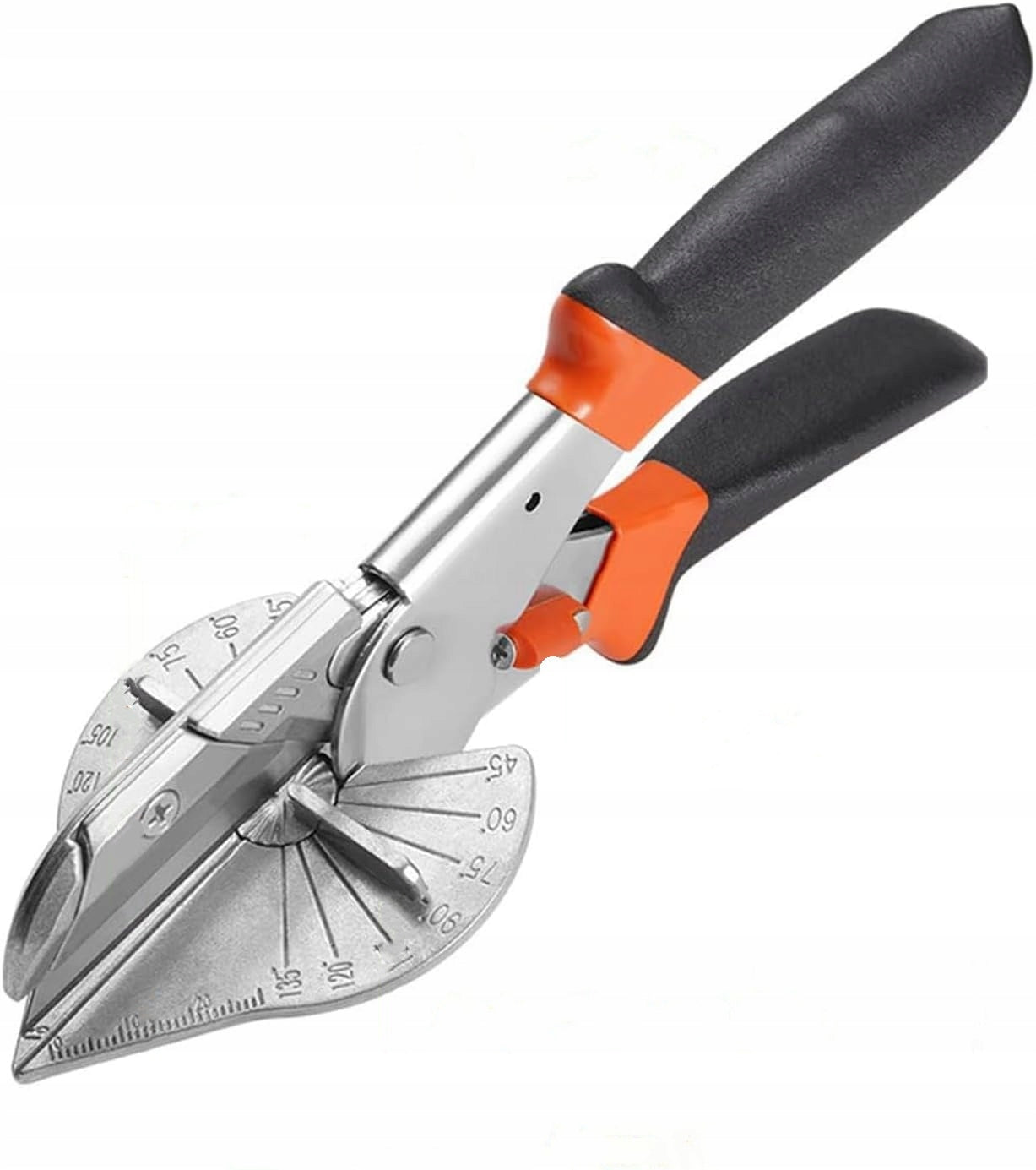 Angle cutting shears with protractor for gaskets and slats Kind scissors, clippers side cutting pliers multi-functional pliers