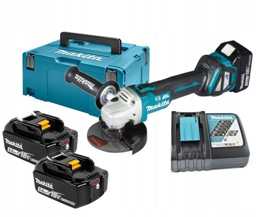 Angle grinder 125mm 3x5Ah Makita DGA513RT3J