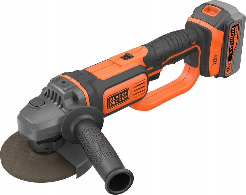 Angle grinder 18V 125mm aku 4.0Ah bag Black Decker BCG720M1 Batteries included yes