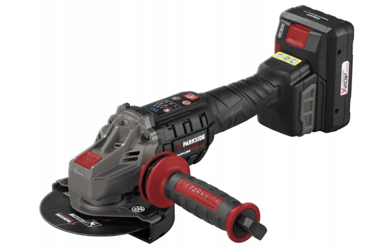 Angle grinder 20V Parkside Performance PWSAP 20-LiF6 AKU 4ah +charger