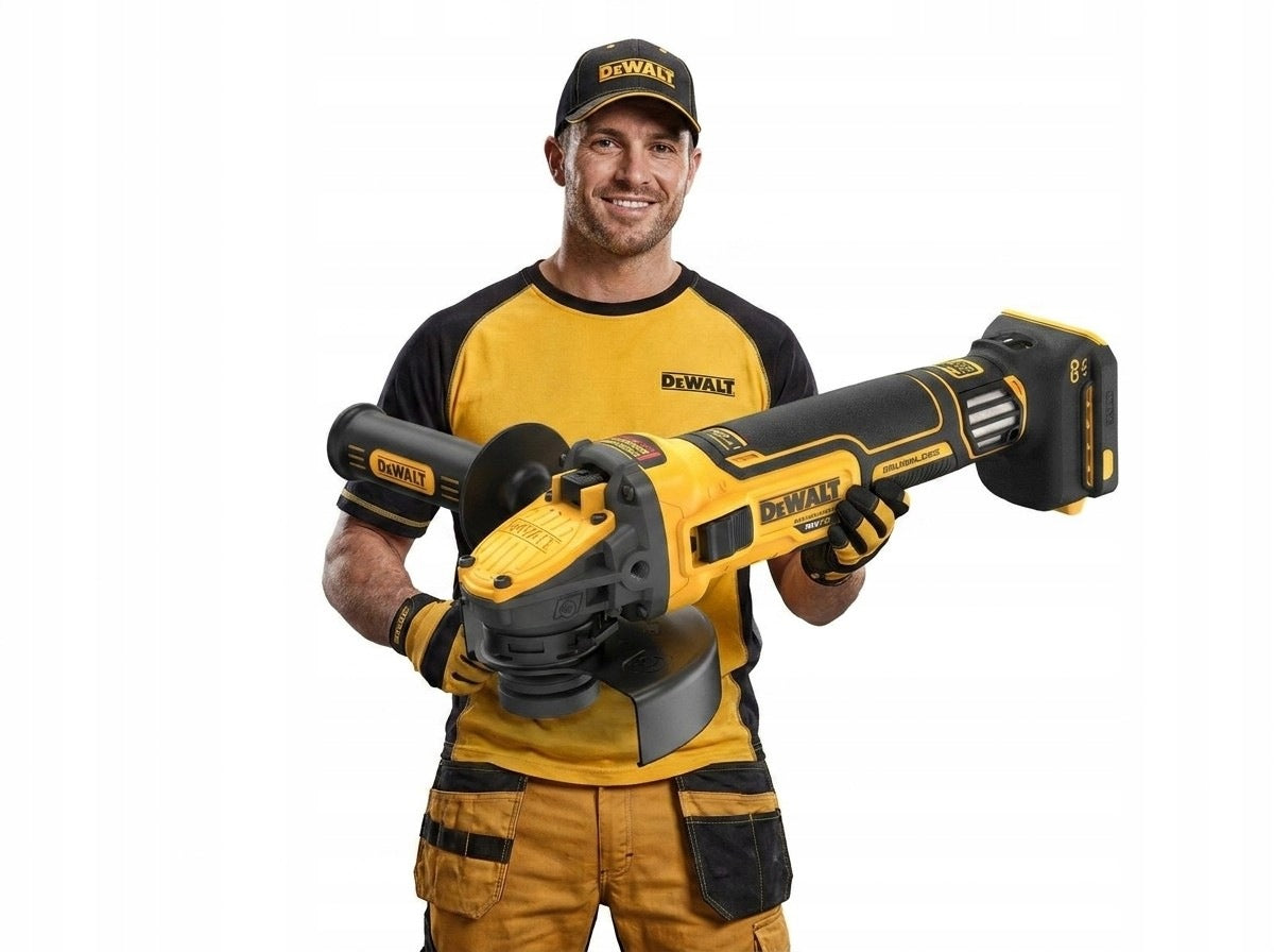 Angle grinder DeWALT DCG409VSN 18V with adjustable rotation Body