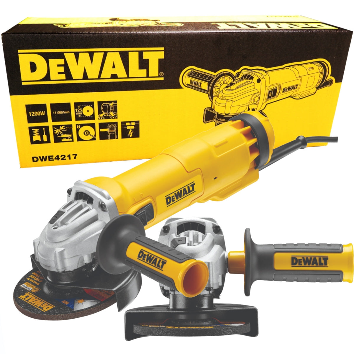 Angle grinder DeWalt DWE4217 125mm 1200W