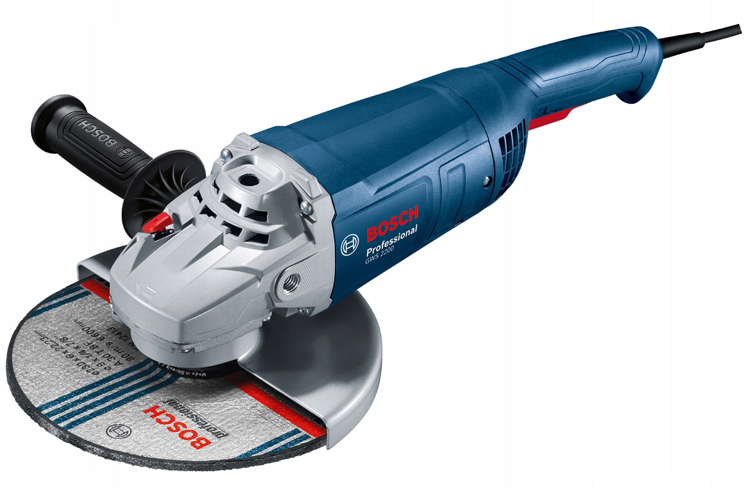 Angle grinder GWS 2200 230mm large Bosch Professional Packaging status original
