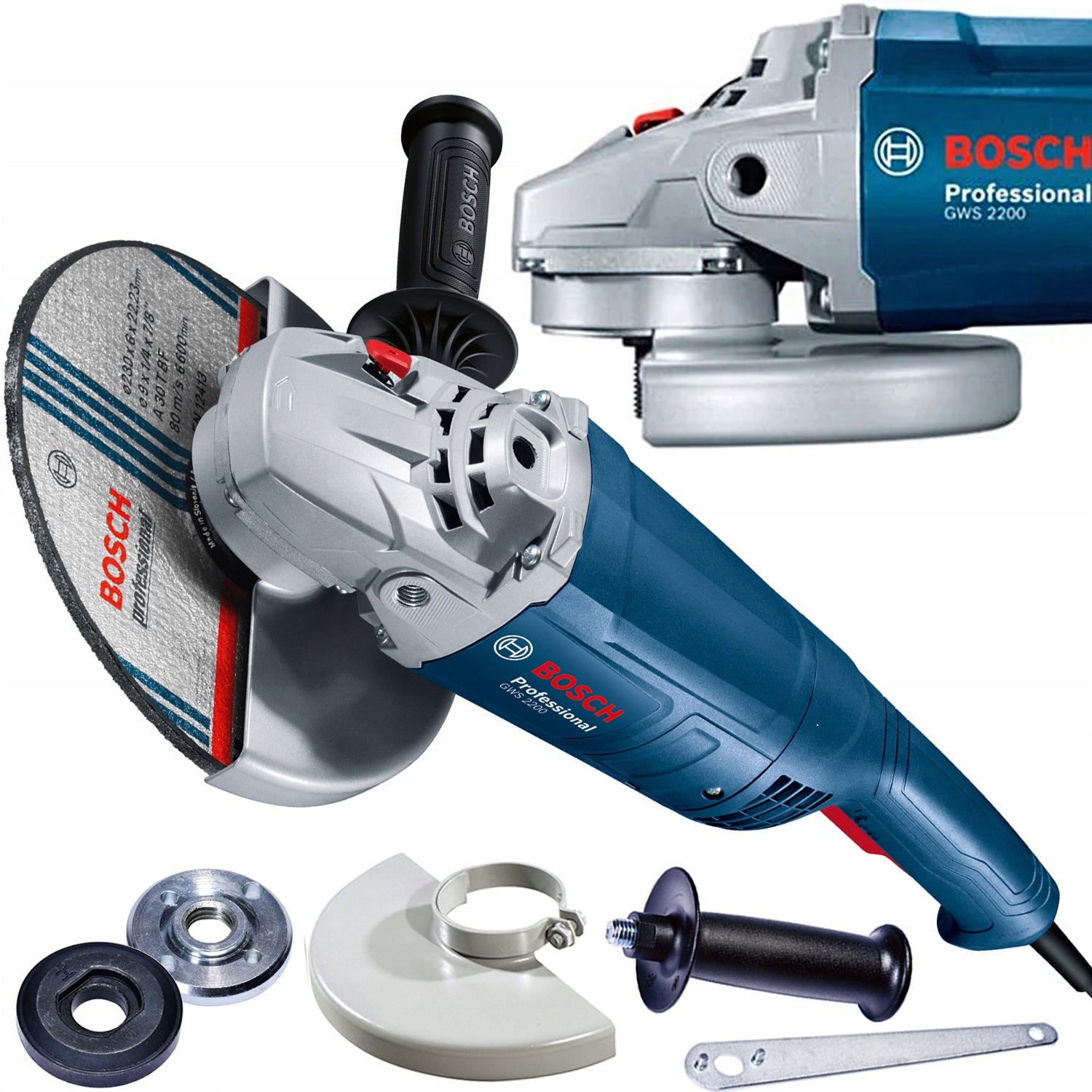 Angle grinder GWS 2200 230mm large Bosch Professional