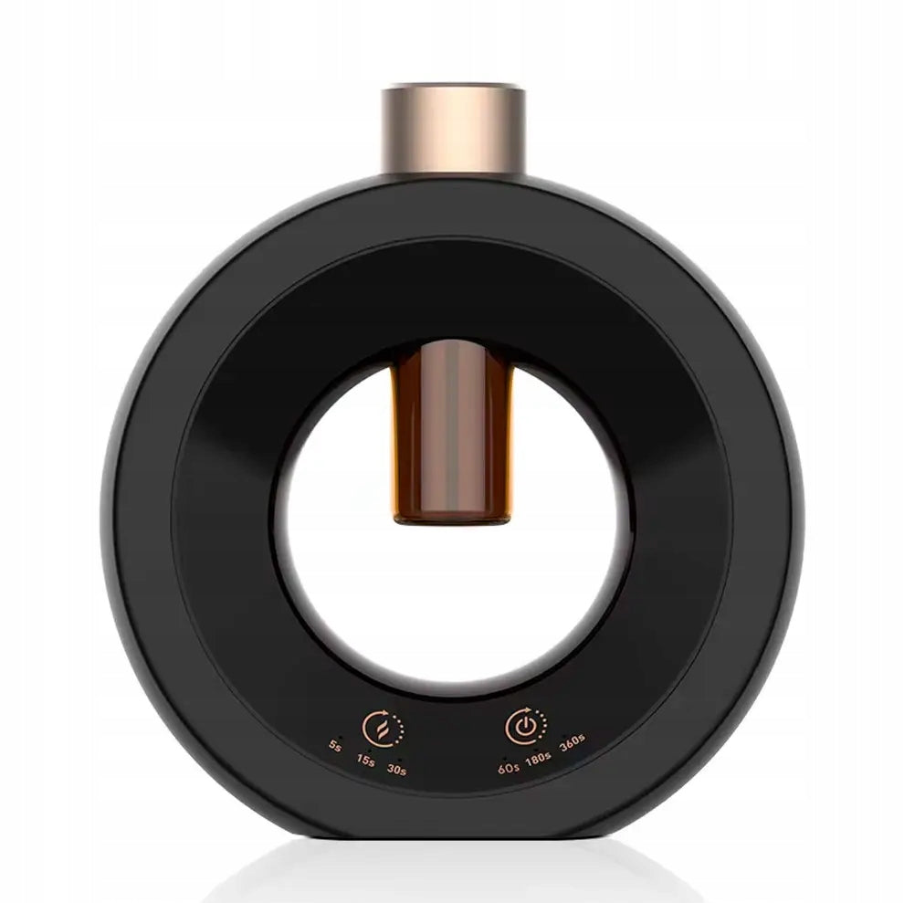 Anhydrous Essential Oil Diffuser with Battery and Timer Black Manufacturer code Dyfuzor do aromaterapii