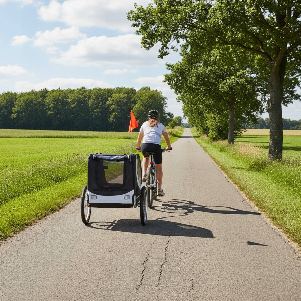 Animal BICYCLE TRAILER LARGE XXL dog cat transport trolley HQ Brand MTA