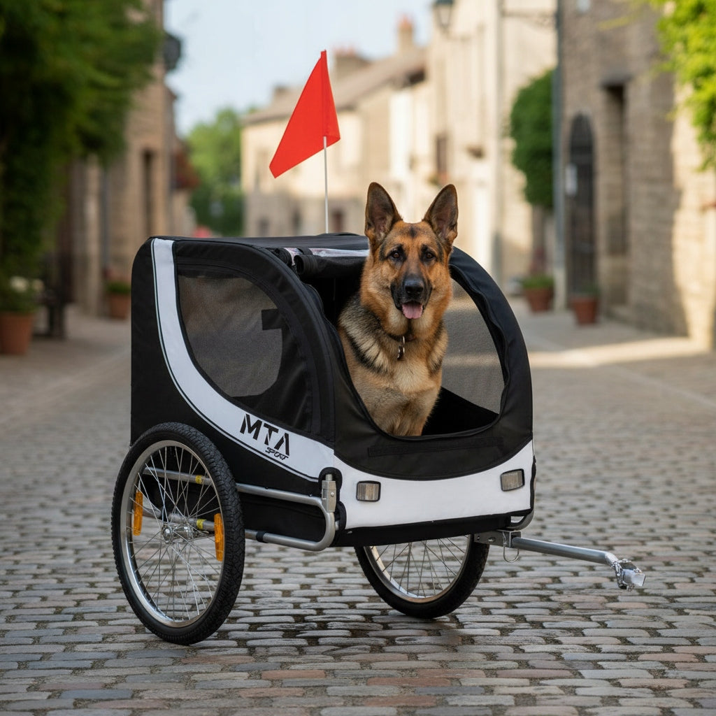Animal BICYCLE TRAILER LARGE XXL dog cat transport trolley HQ Manufacturer code Przyczepa rowerowa