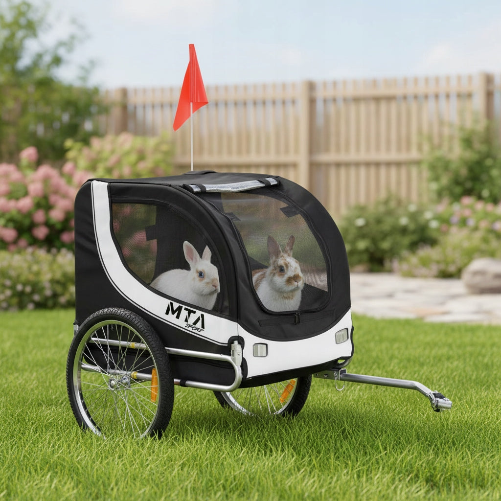 Animal BICYCLE TRAILER LARGE XXL dog cat transport trolley HQ Size XL/XXL