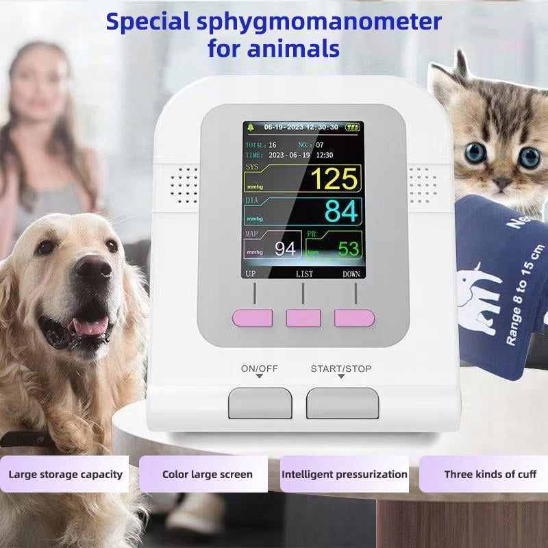 Animal Blood Pressure Monitor for Pets - Vet Grade BP & SpO2 Packaging status original