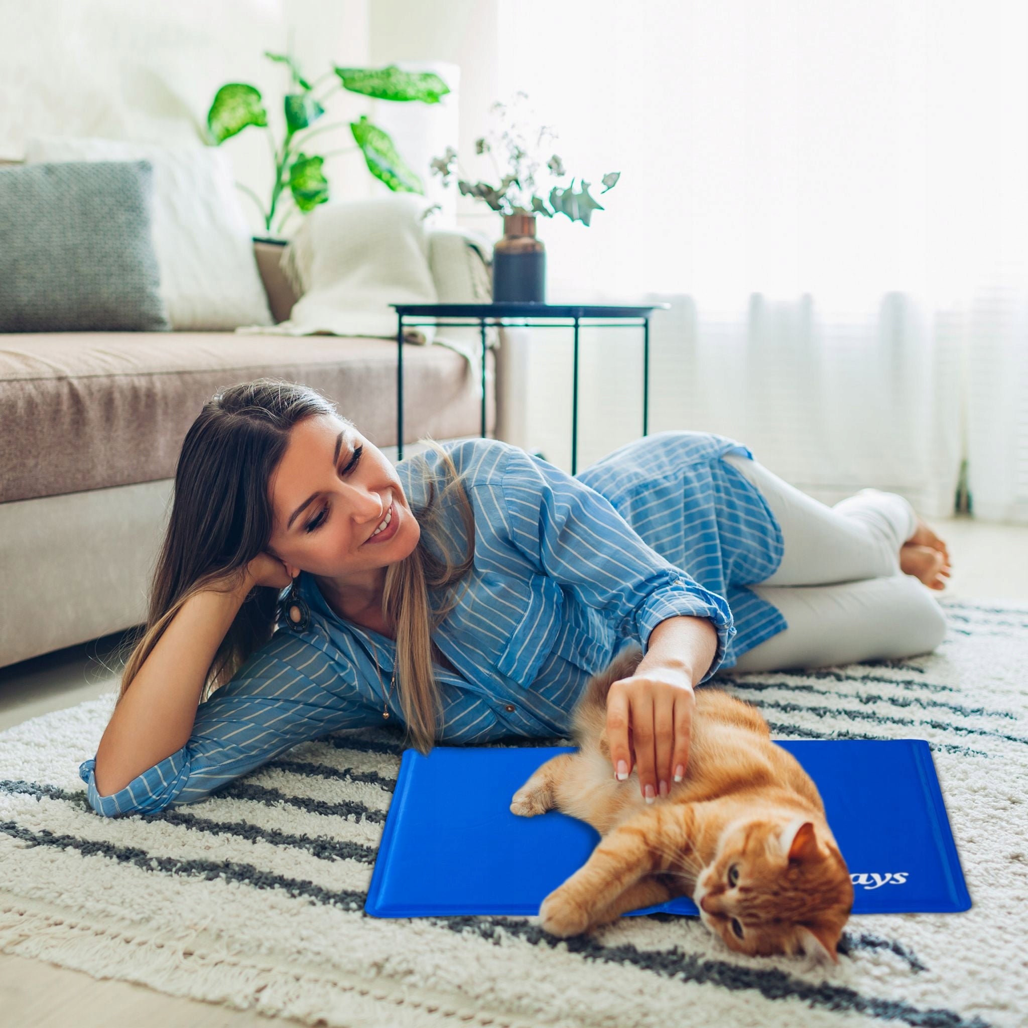 Animal Gel Cooling Mat Perfect for Heat. Size S 40*50cm Manufacturer code Mata chłodząca dla psa rozmiar s
